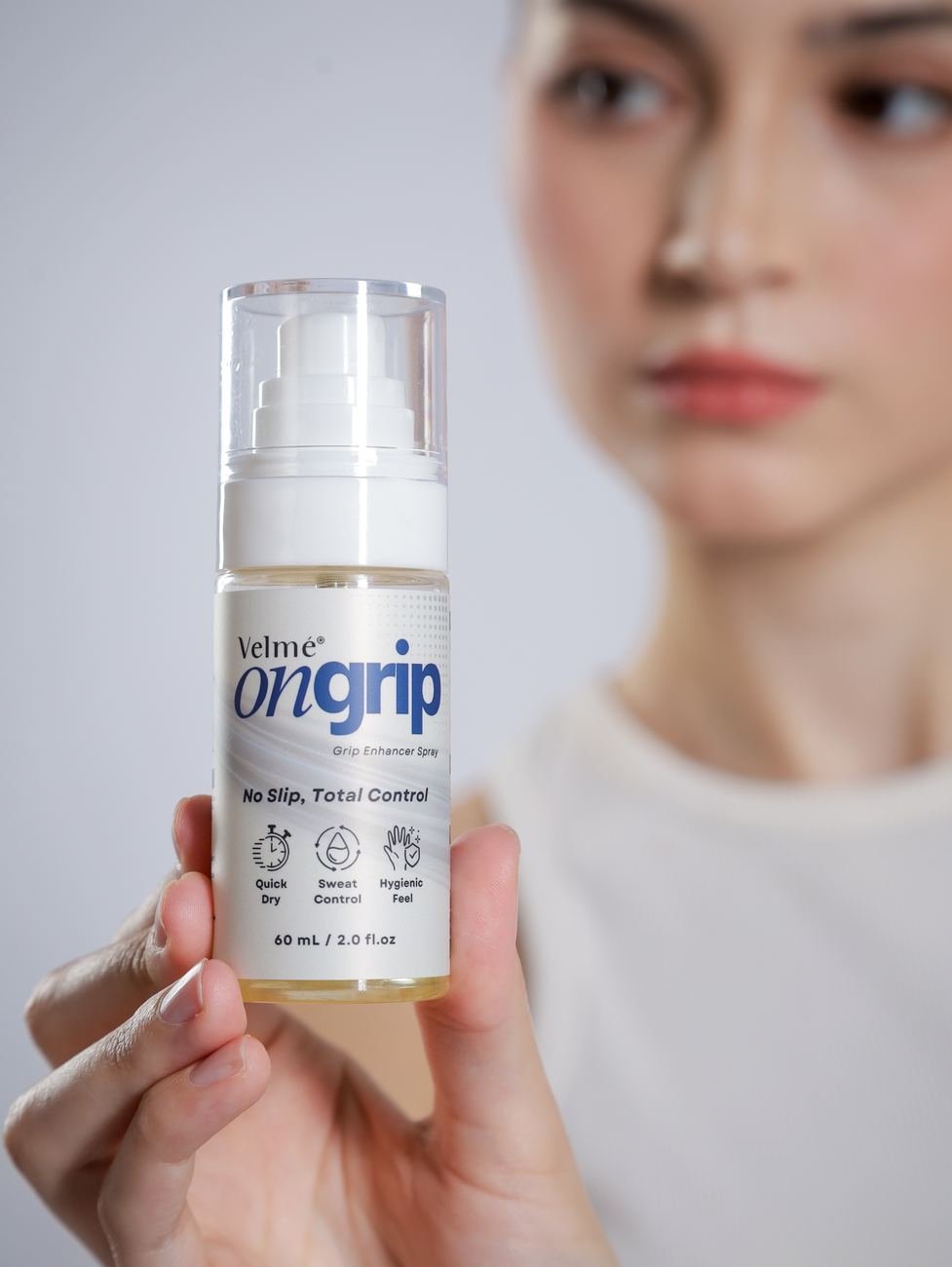 ONGrip held up in focus